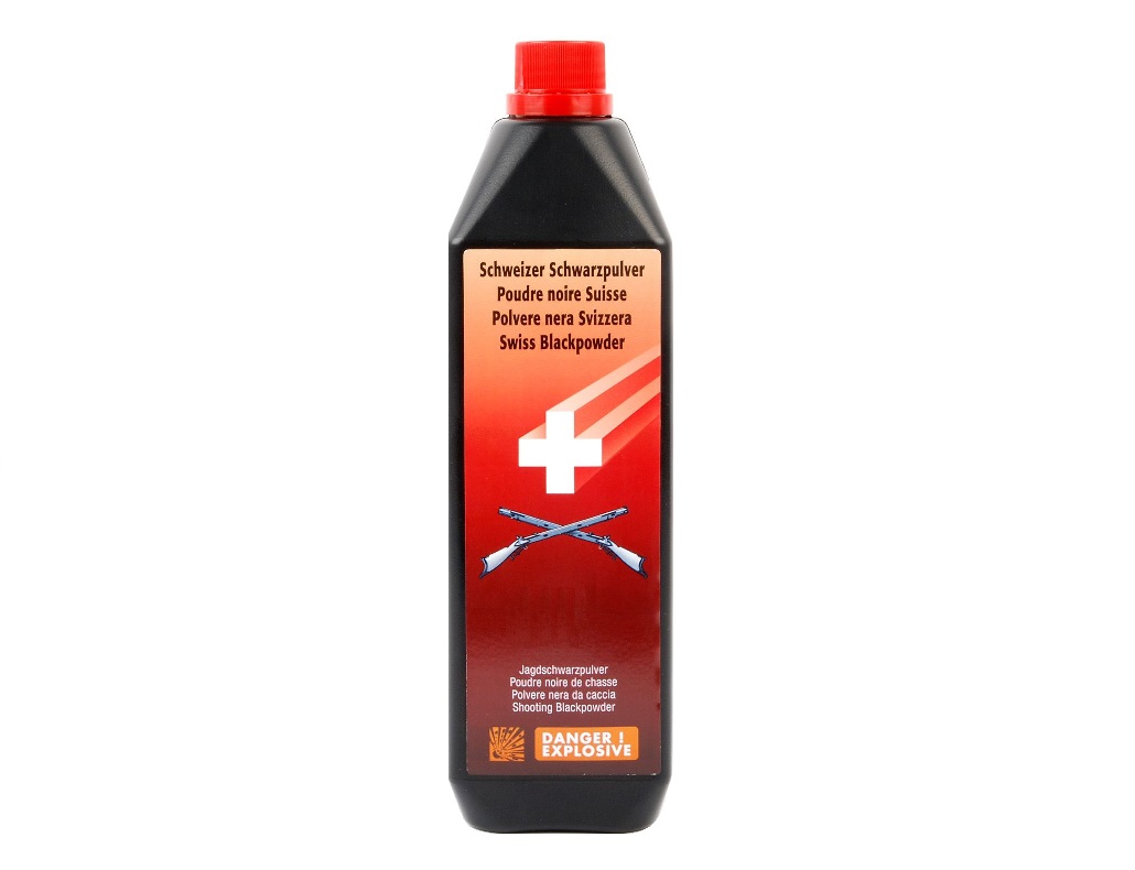 Swiss No.5 Zwartkruit 1FG verpakking 1000 gram Swiss No.5 Zwartkruit 1FG verpakking 1000 gram